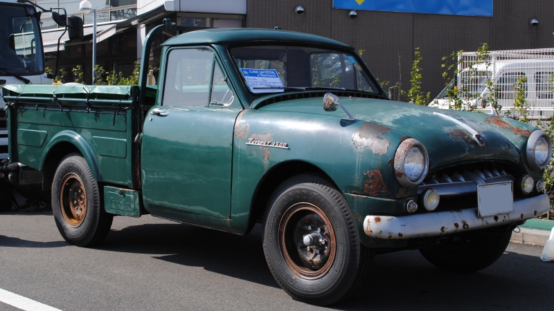 Old days Pickup Truck