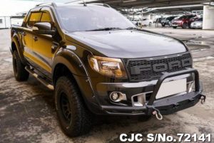 Ford Ranger Black Automatic 2014-front side