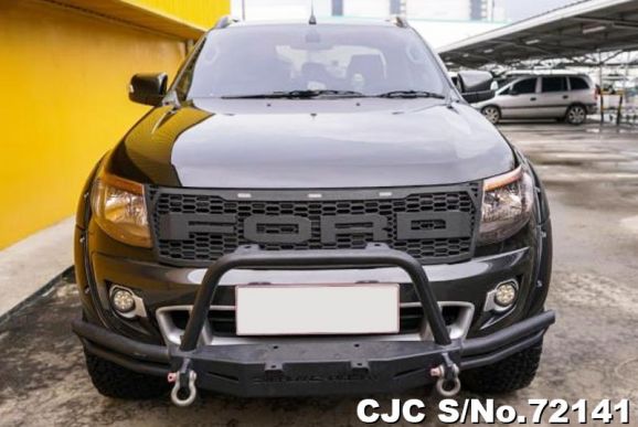 Ford Ranger Black Automatic 2014-front