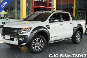 Ford Ranger White Automatic 2014 3.2L Diesel