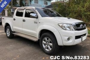 Toyota Hilux Vigo White Manual 2011 3.0L Diesel