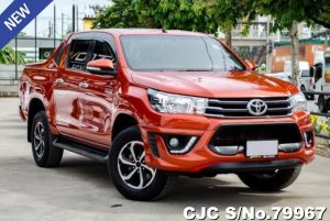 Toyota Hilux Revo Orange Automatic 2016 2.4L Diesel