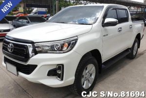Toyota Hilux Revo White Automatic 2018 2.4L Diesel