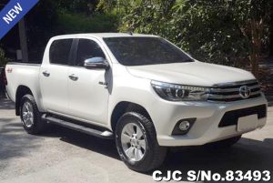 Toyota Hilux Revo White Manual 2016 2.8L Diesel