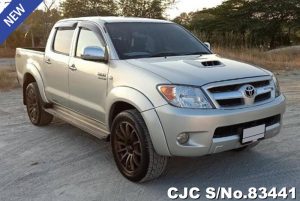 Used Toyota Hilux Vigo Silver Automatic 2005 3.0L Diesel