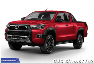 toyota hilux 2021 red